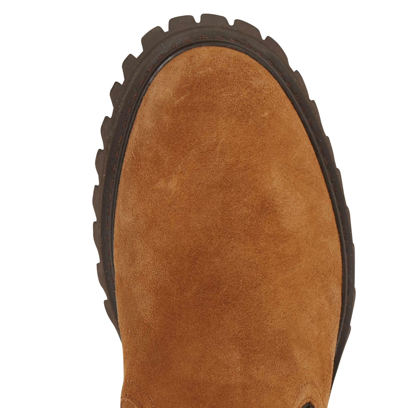 GEORGIA - Bottines en cuir velours| Beige