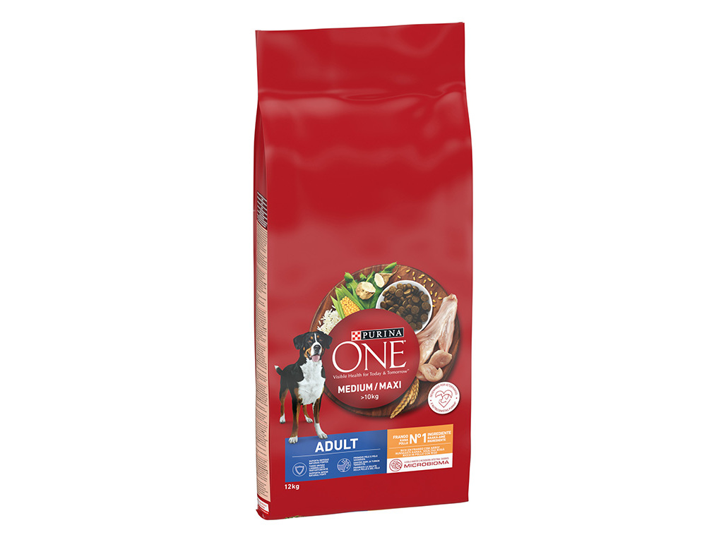 RAÇÃO PARA CÃO PURINA ONE MÉDIO / MAXI FRANGO 12KG