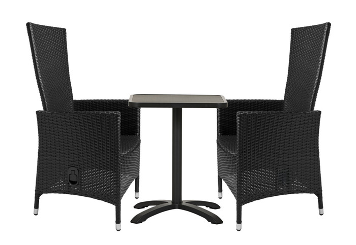Cafébord Helsinki 58,5 x 58,5 x 72 cm - Sunlife