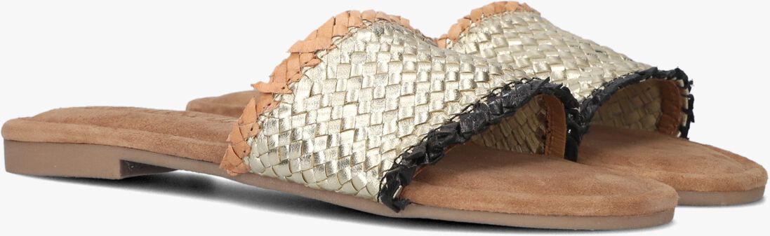 LAZAMANI gouden lazamani slippers 33.486