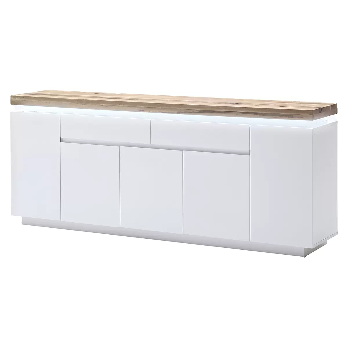 Sideboard Romina Artisan Eiche,weiss