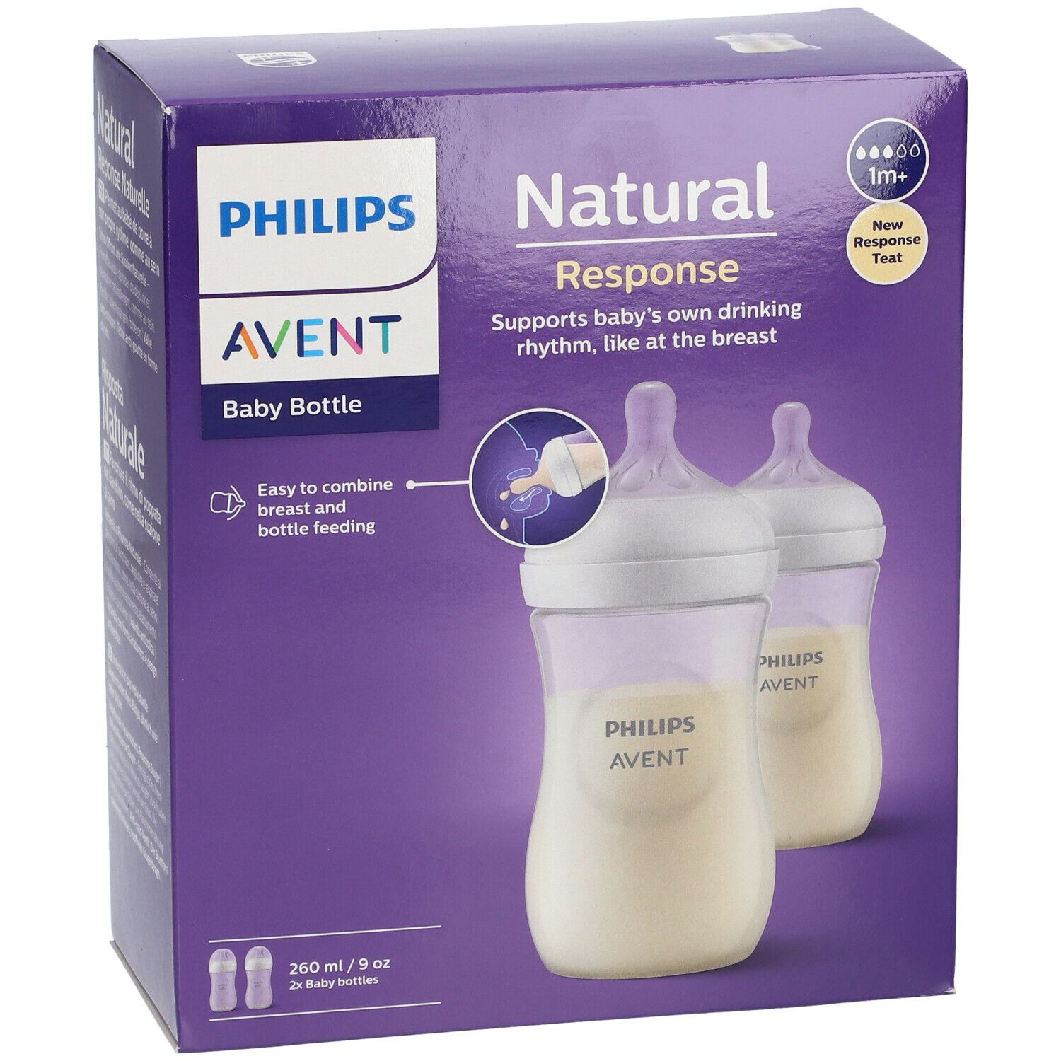 PHILIPS Avent Natural Response Duo Biberons SCY903/02