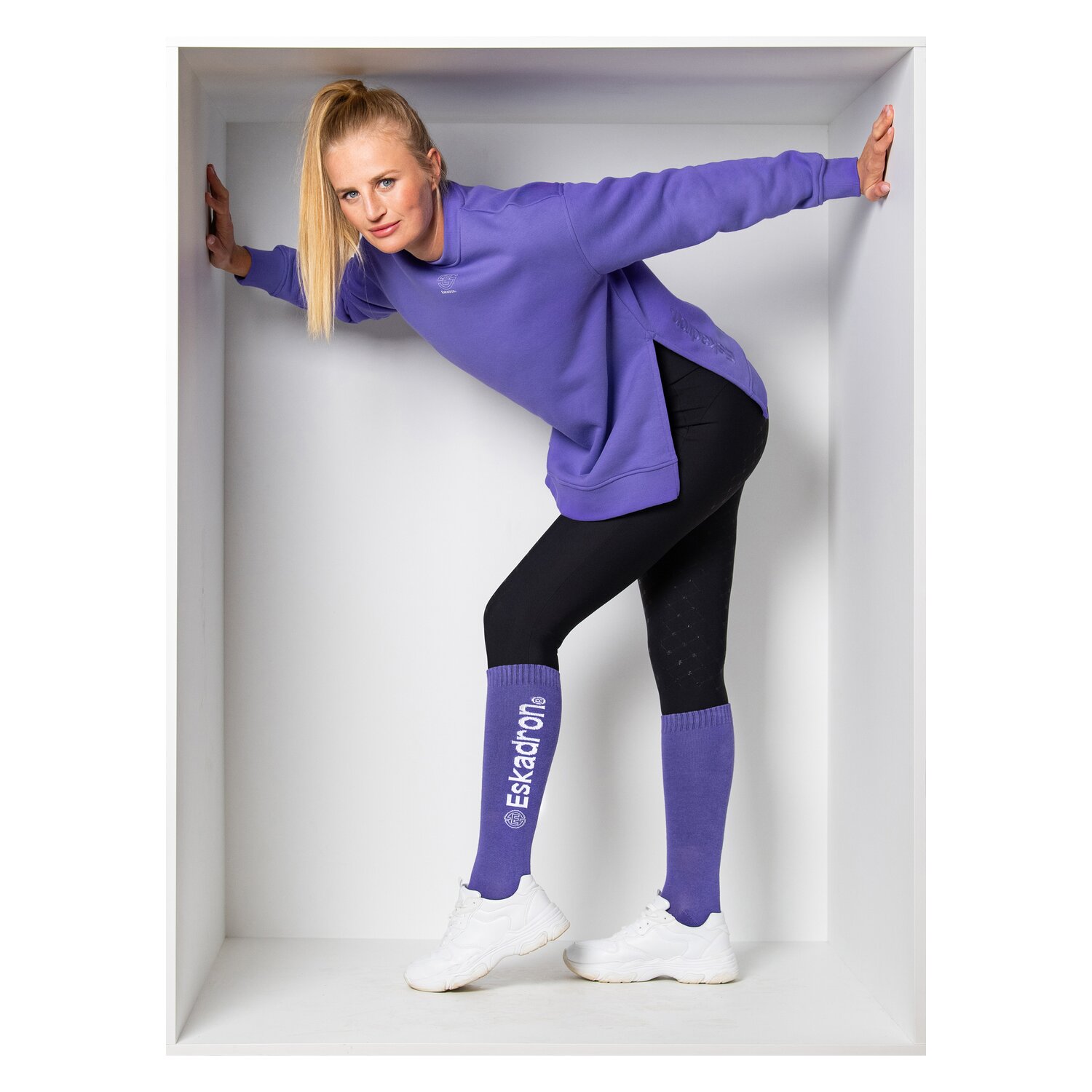 ESKADRON Dynamic Kniestrümpfe  - purple