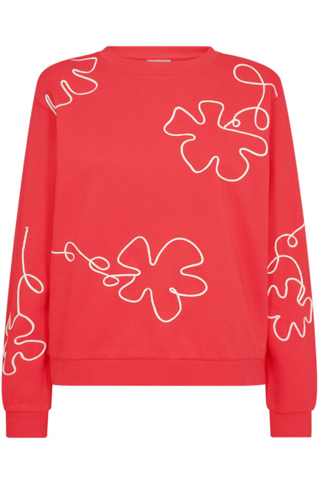 Freequent rode dames sweater