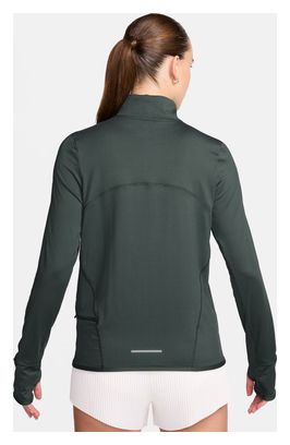Haut 1/2 Zip Nike Dri-Fit Swift Element UV Vert Femme