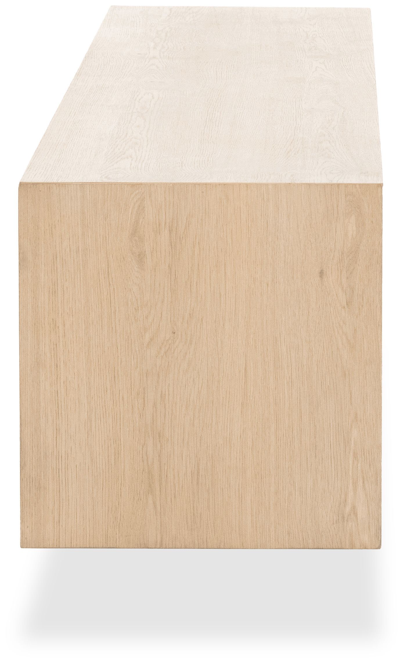 Hangend tv-meubel 96380 naturel Milo B180 x D42 x H43 cm