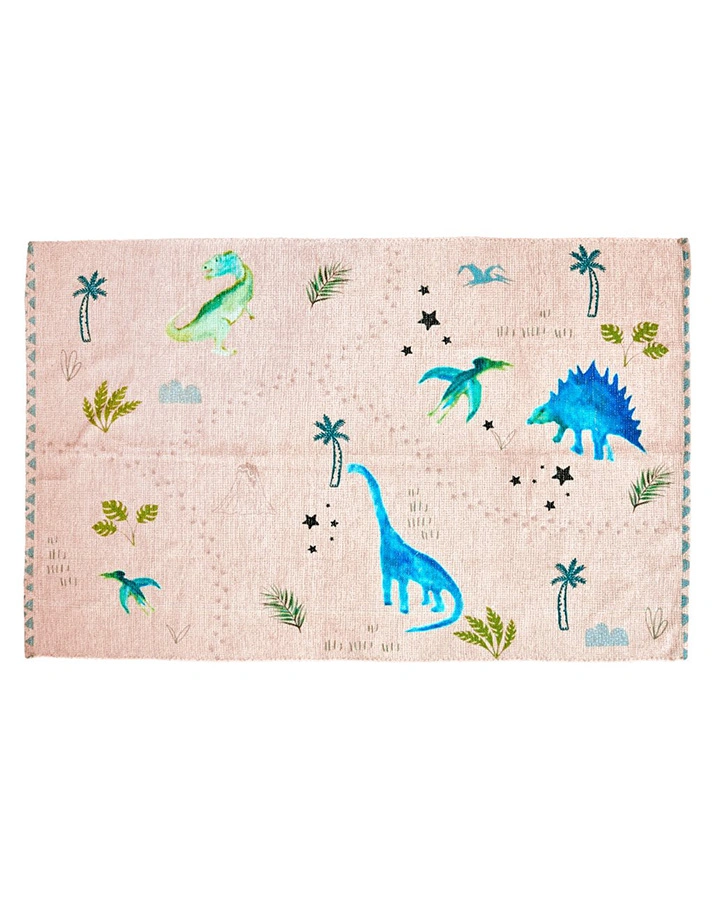Chenile-Teppich DINOSAURS (180x120) in bunt
