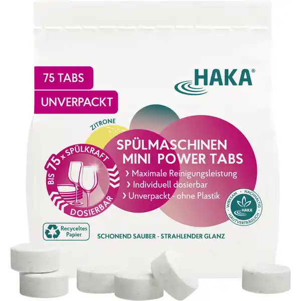 Spülmaschinen Mini Power Tabs