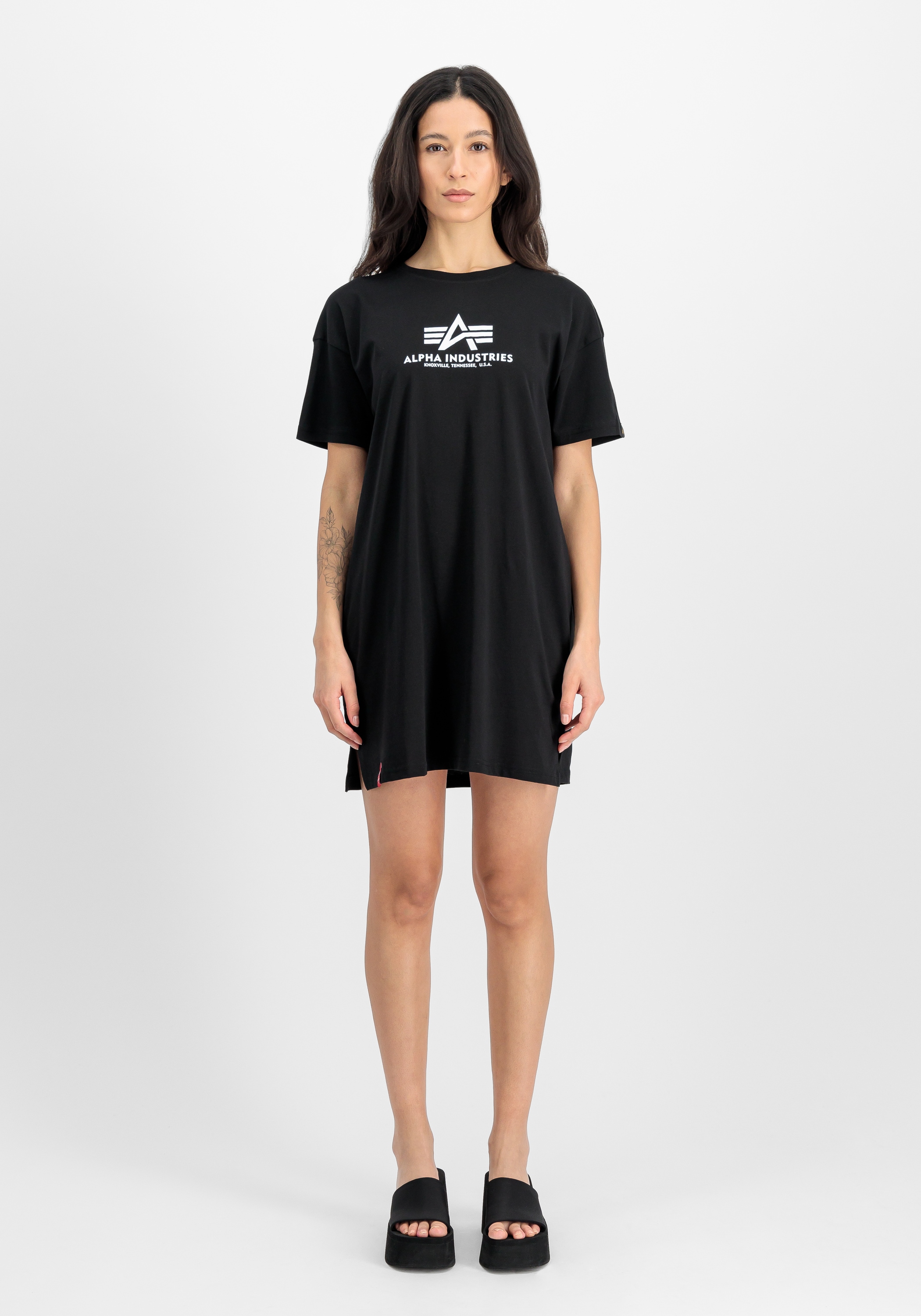 Alpha Industries Shirtkleid »Basic Long T-Shirt BL W«