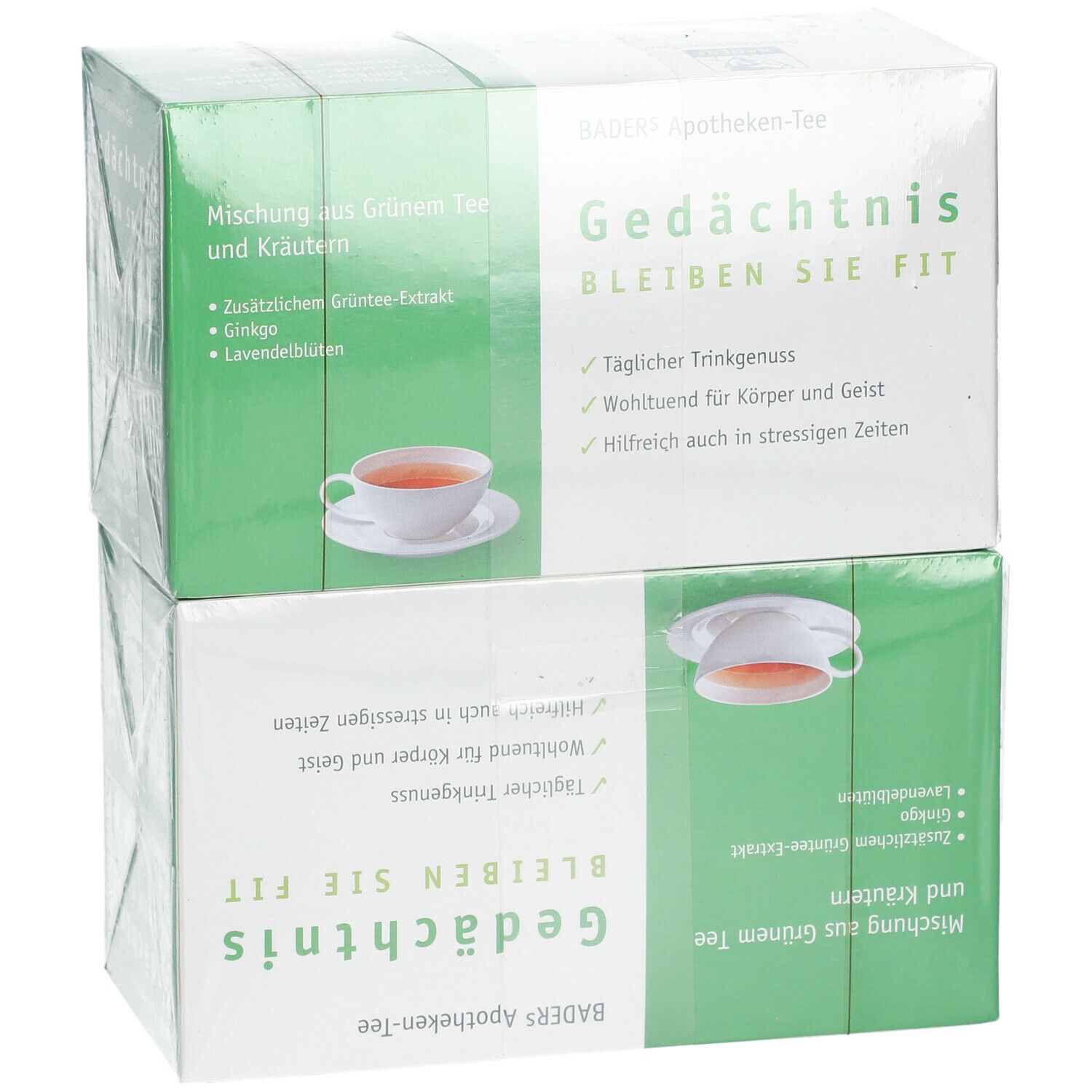 BADERs Apothekentee Gedächtnis Maxipack