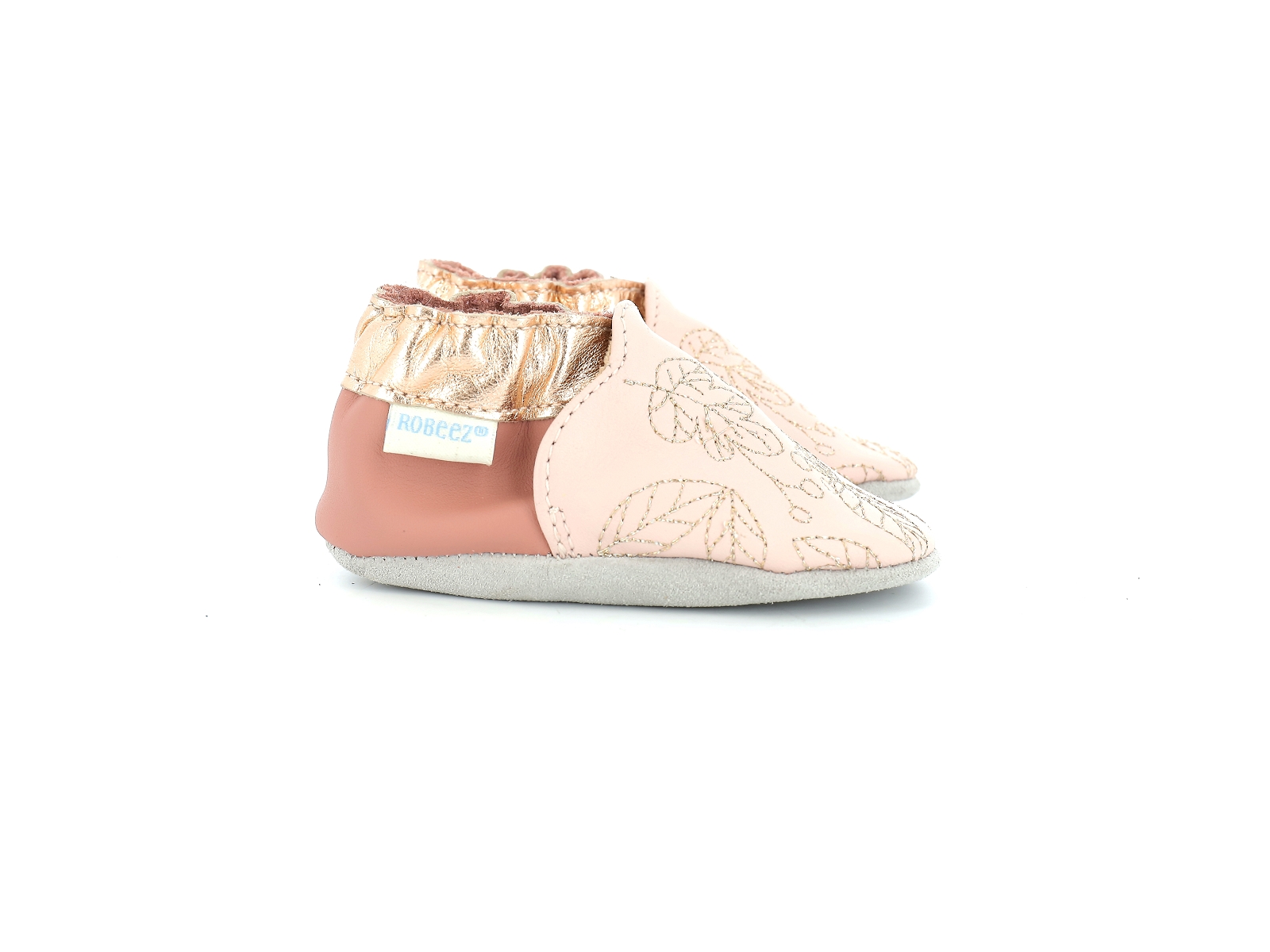 Robeez-WINTERING VIBES Cuir Rose