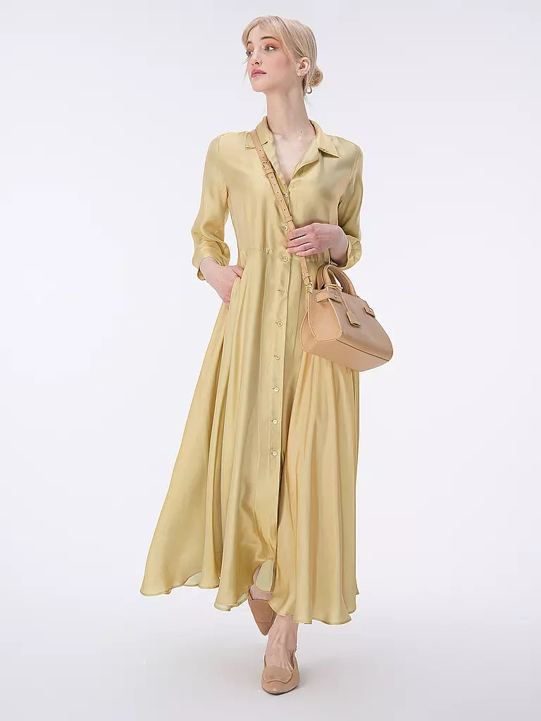 ASPESI Midikleid ABITO gelb