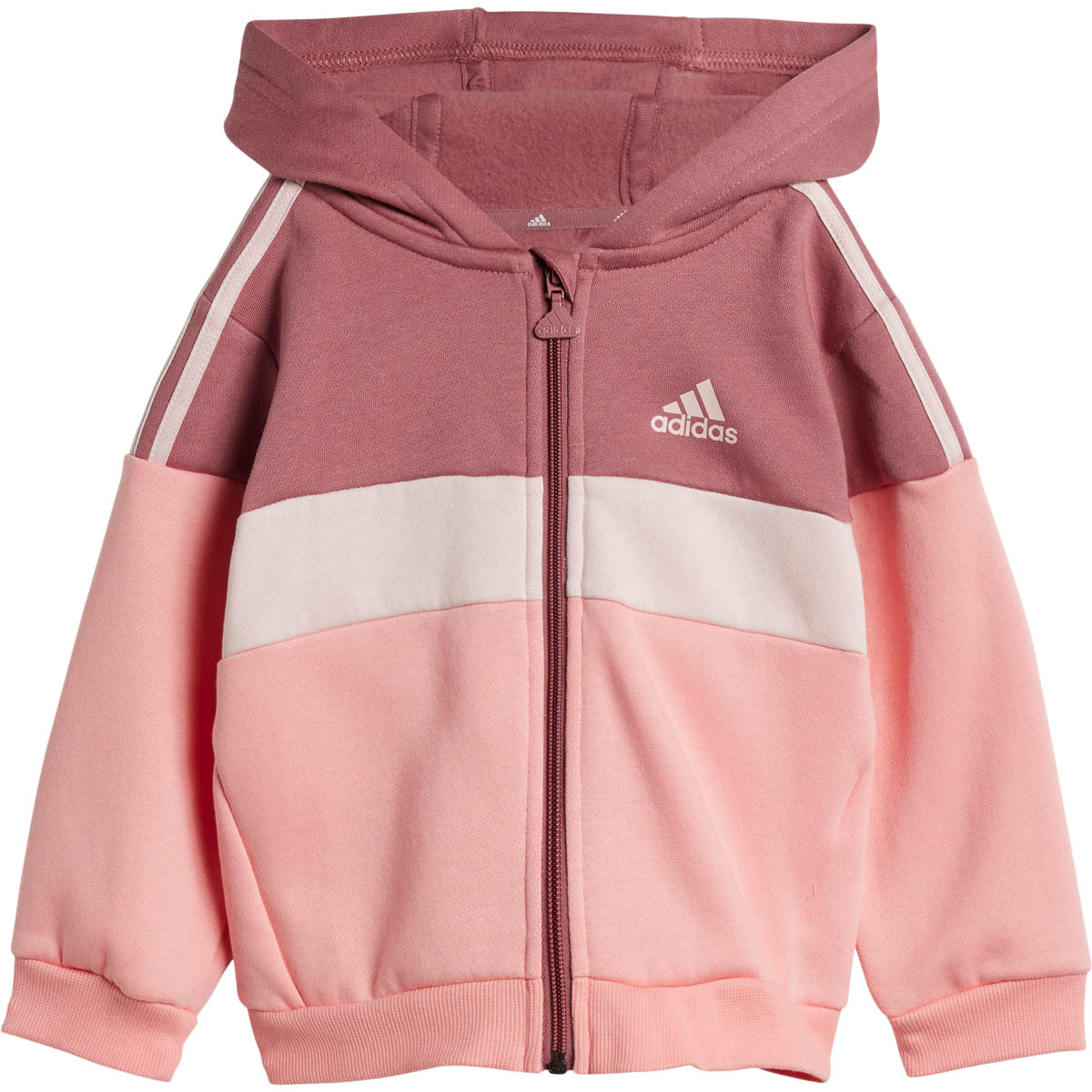 adidas 3-Stripes Hood Joggingsæt Børn