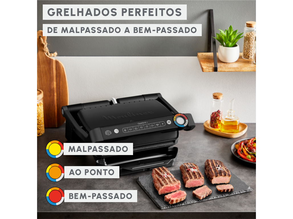 GRELHADOR PLACAS MOULINEX GI727810 OPTIGRILL  XL