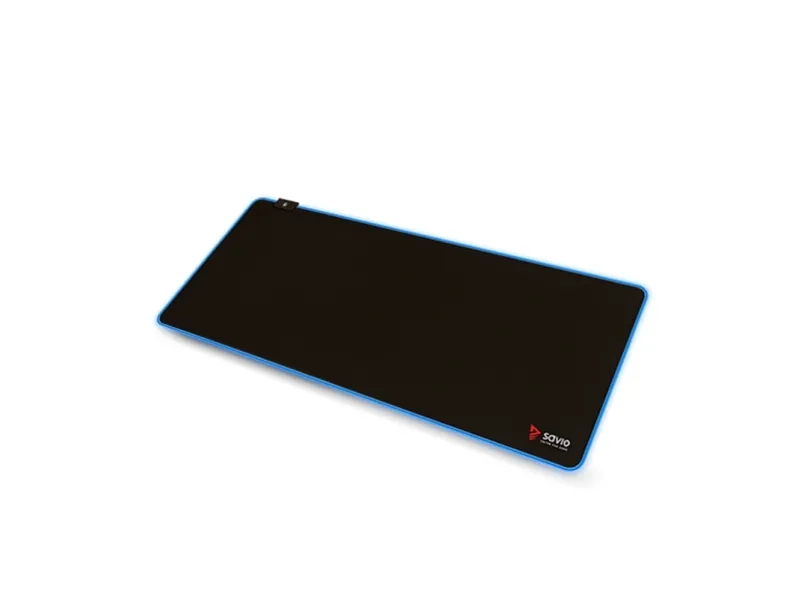 SAVIO GAMING Turbo Dynamic - Musemåtte - LED Edition - størrelse XL