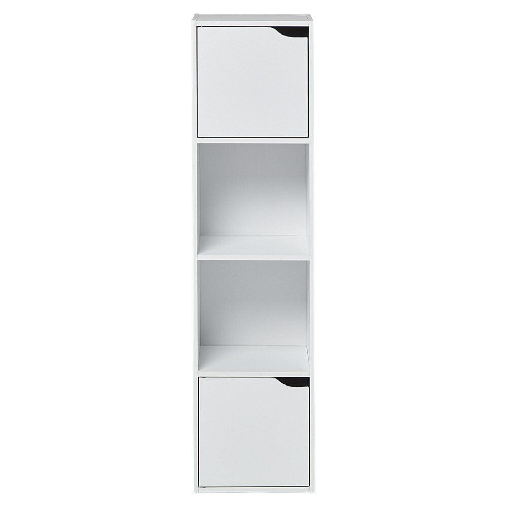 Étagère Adam en bois blanc 4 niches