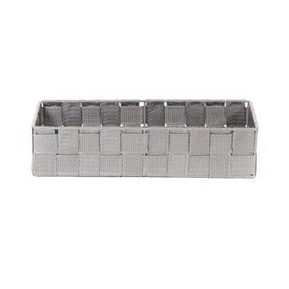 Panier de rangement Stan L gris