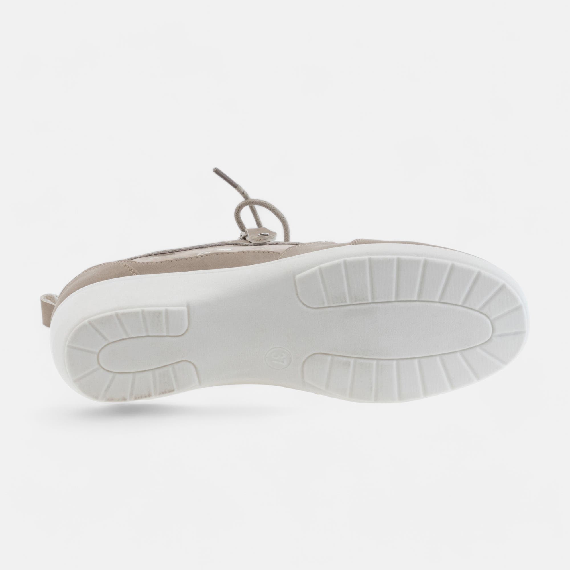 Derbies pieds sensibles Femme beige