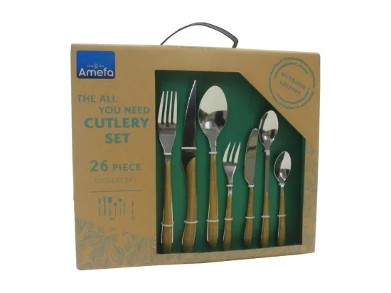 Eclat Nature Bois - Coffret cadeau 26 pièces