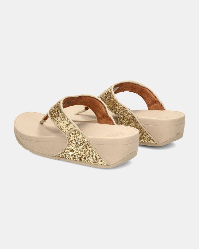 Fitflop Lulu Glitter Slippers  - goud