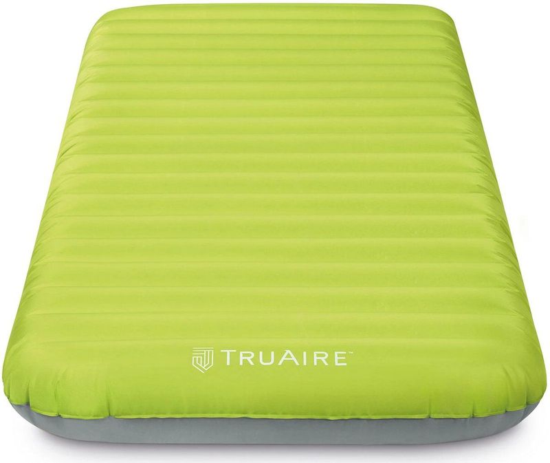 Intex TruAire Twin Dura-Beam Camping Mattress met Quickfill USB150 luchtpomp - 191 x 76 x 17 cm