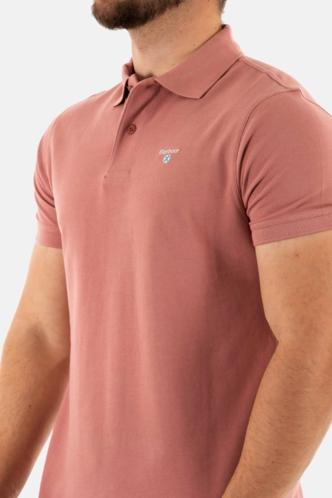 polos barbour sports pi38 faded pink