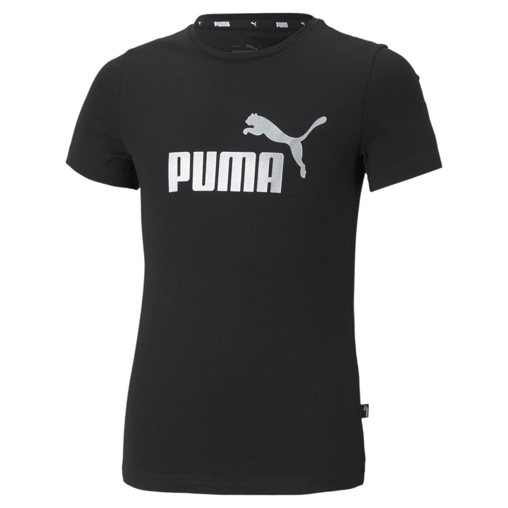 Puma T-shirt Noir Fille Puma Essential Logo