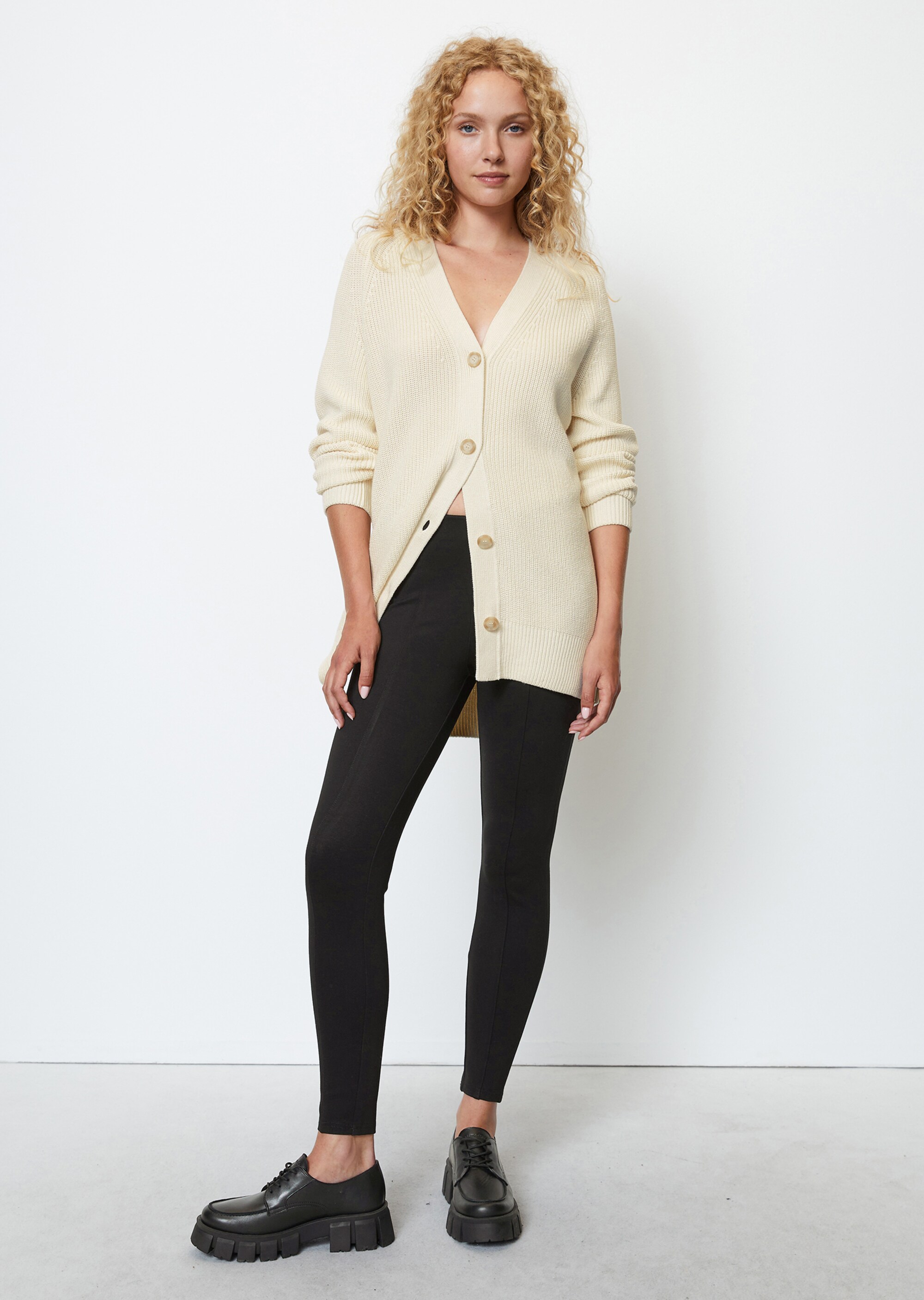 DfC Cardigan relaxed aus Heavy Weight Cotton gestrickt