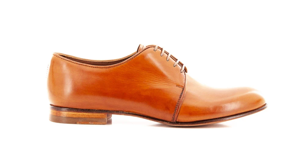 UPPER SHOES - D150 DERBY COGNAC