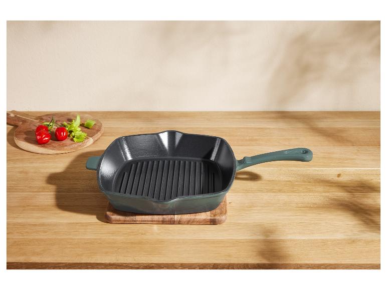 Gietijzeren grillpan 24 cm