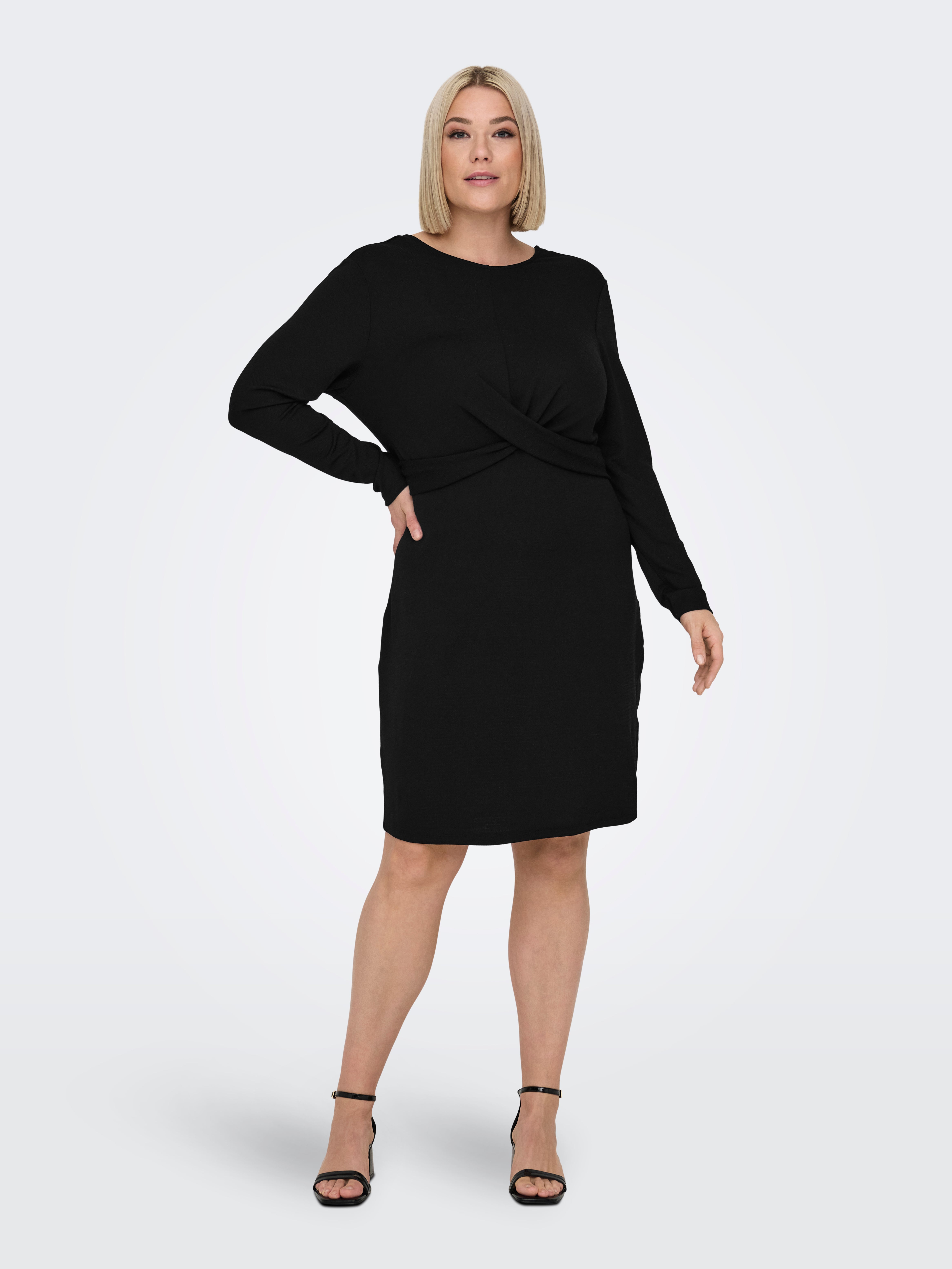 CARQUEEN Kurzes Kleid Black