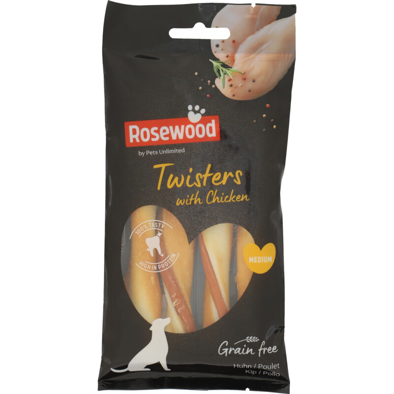 Rosewood Twister with chicken medium