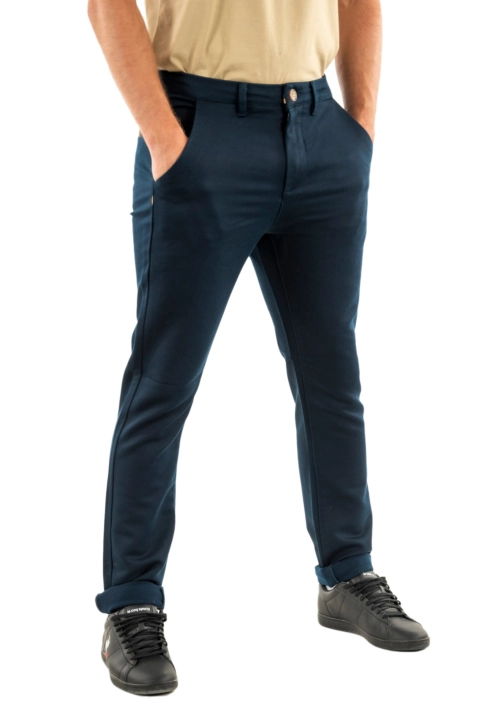 Pantalons Benson & Cherry classic marine