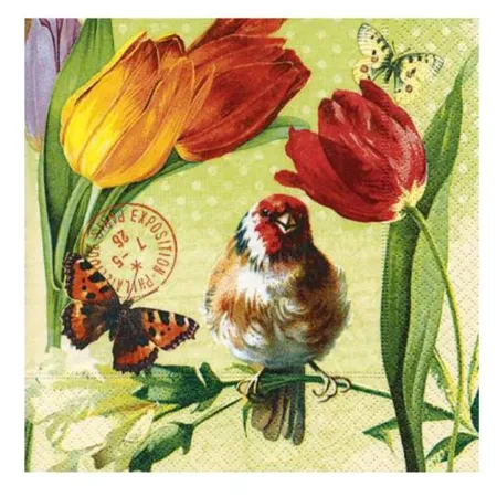 Idena Servietten Ostern, 33x33cm, 20 Stück, sortiert