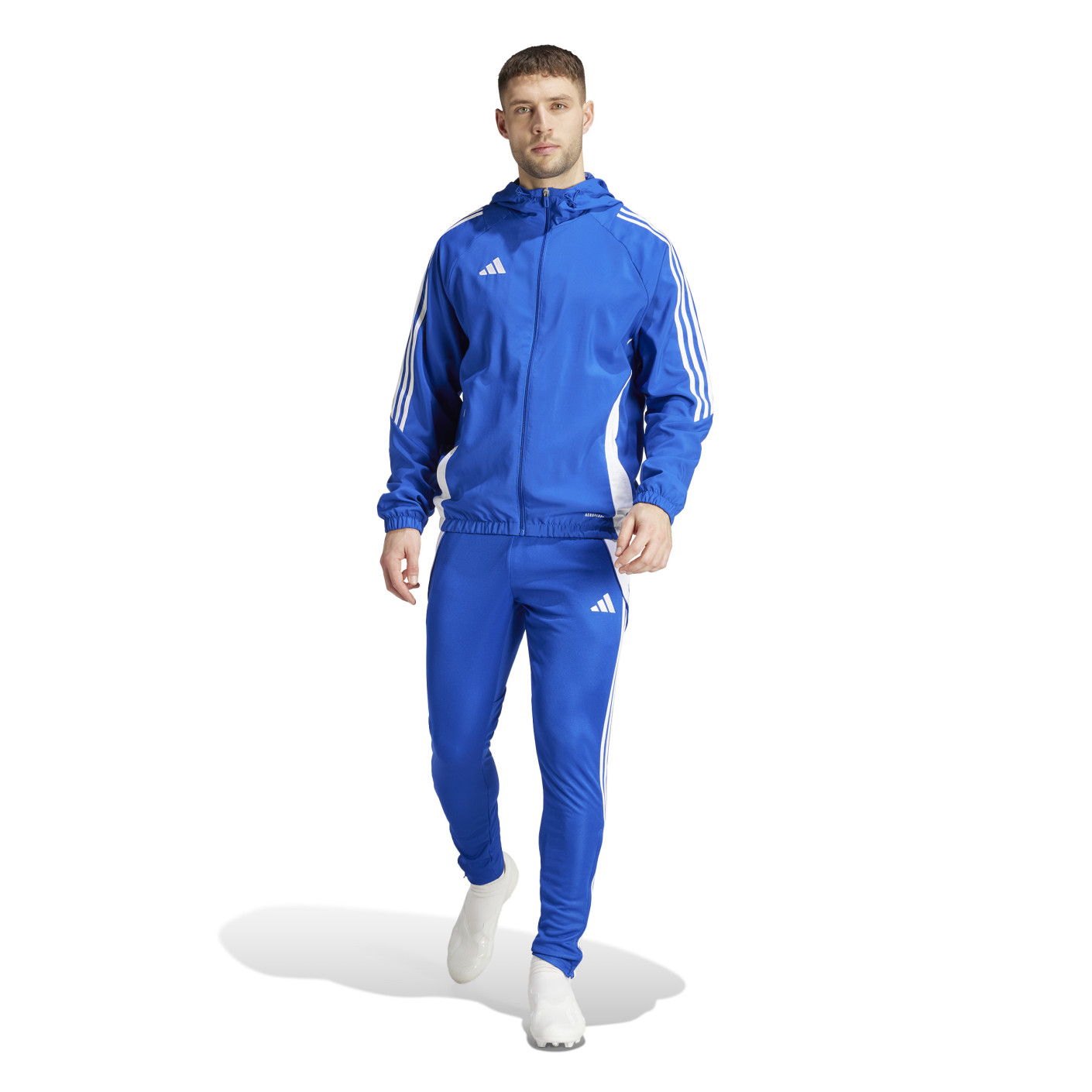 Adidas Tiro 24 Windbreaker Blauw Wit