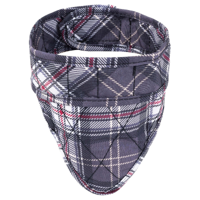 Aqua Coolkeeper Cooling Pet Bandana Scottish Grey XS