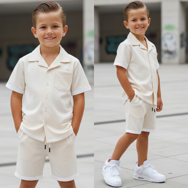 Beige with a touch of white set