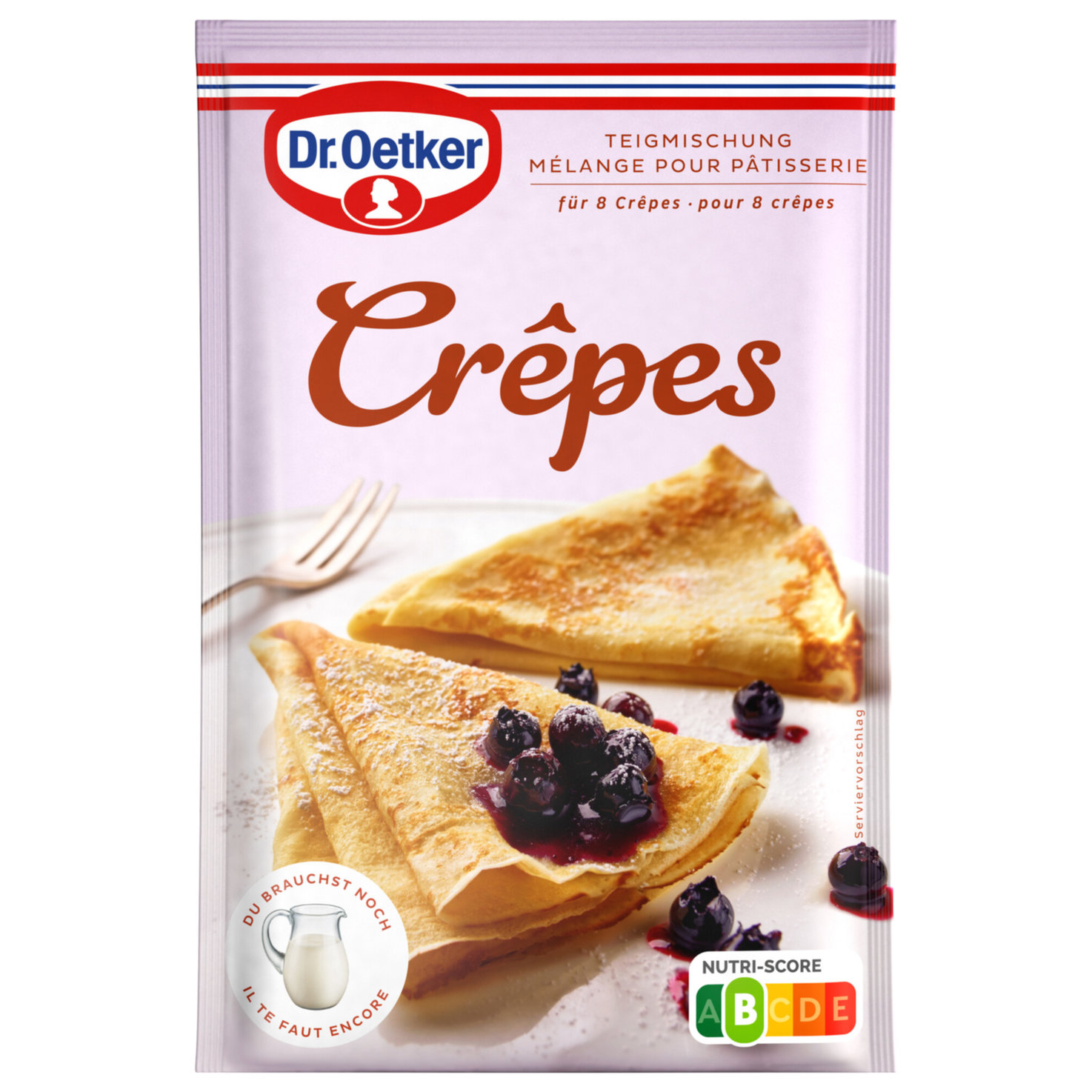 Dr. Oetker Mischung für Crêpes