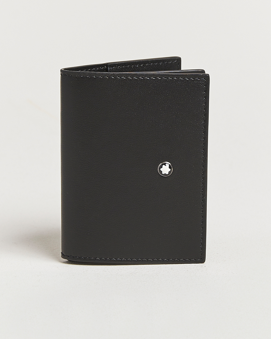 Montblanc Soft Trio Card Holder 4cc Black
