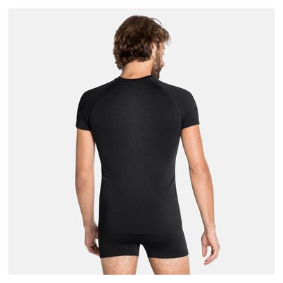 Maillot Manches Courtes Odlo Performance Warm Eco Noir