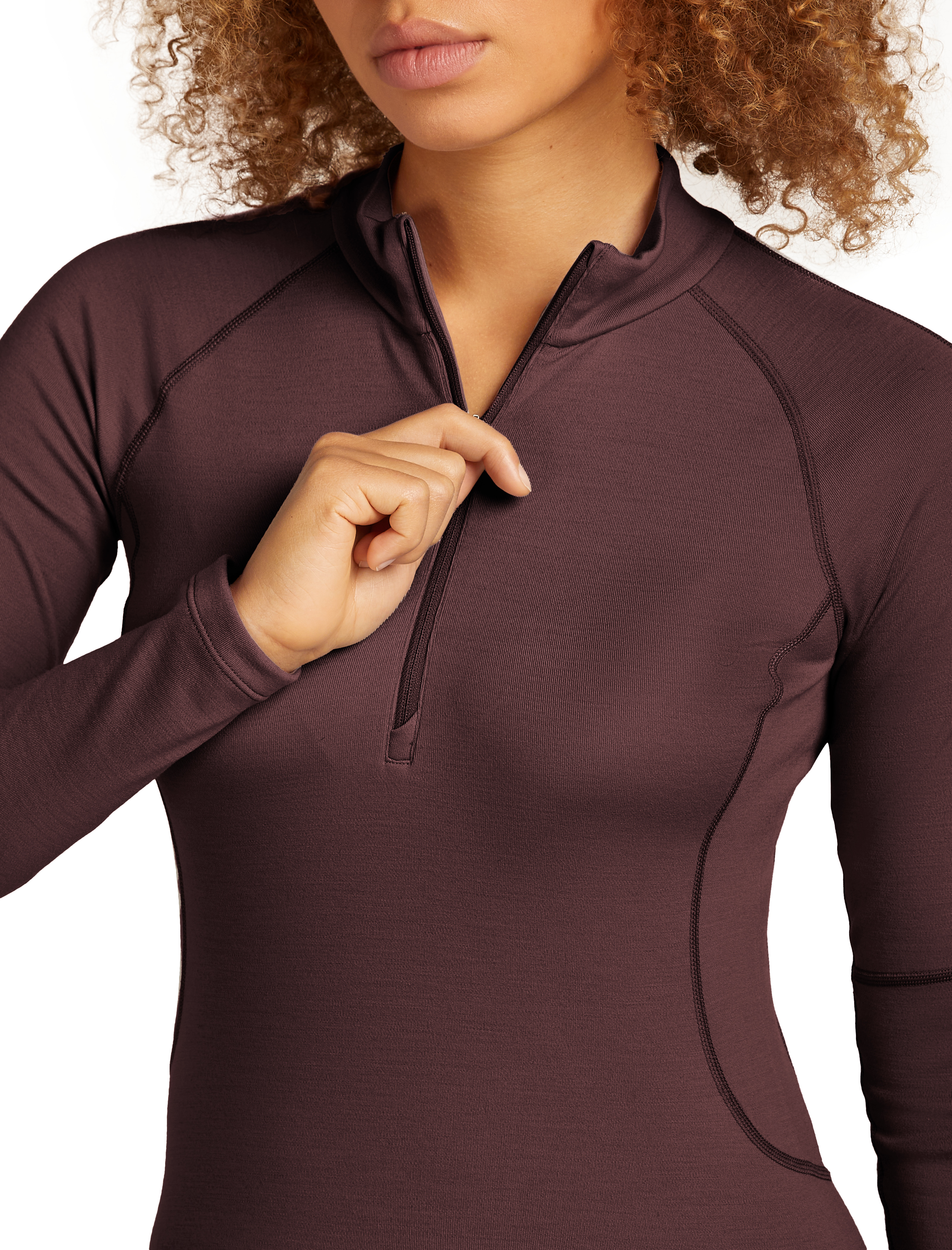W 300 MerinoFinePolar LS Half Zip