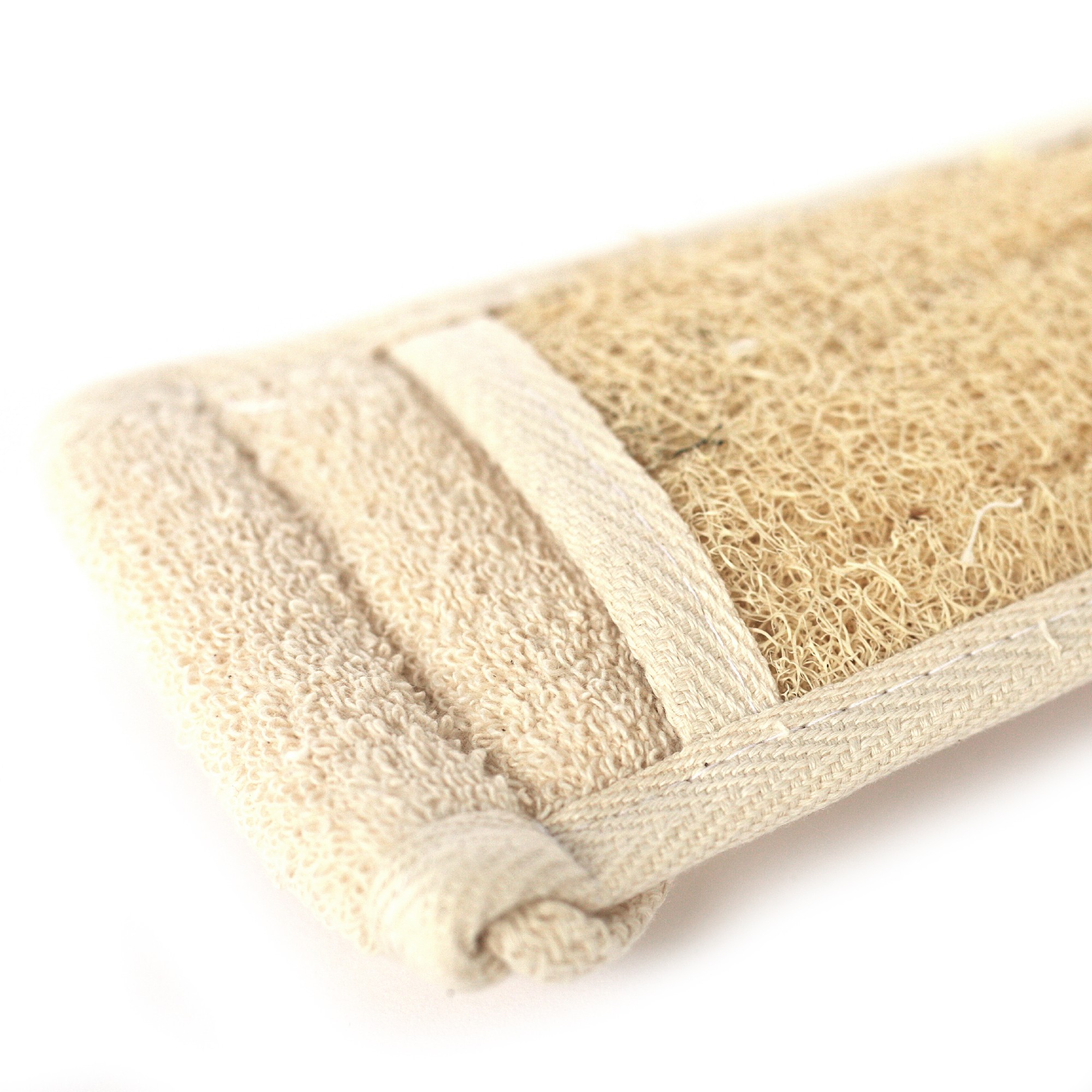 Luffa-Massagegürtel, natur, T 38 cm, B 10 cm von fischer's lagerhaus