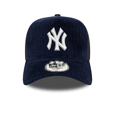 Casquette homme Trucker NewYork Yankees Cord BLEU NEW ERA