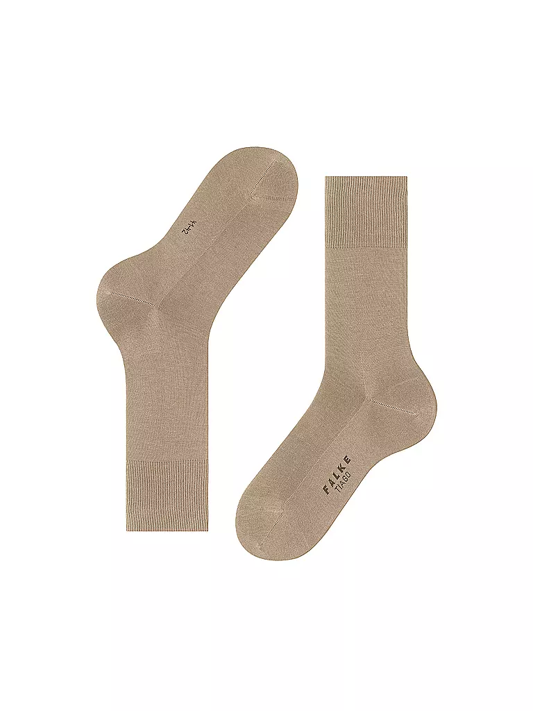FALKE Socken Tiago country beige