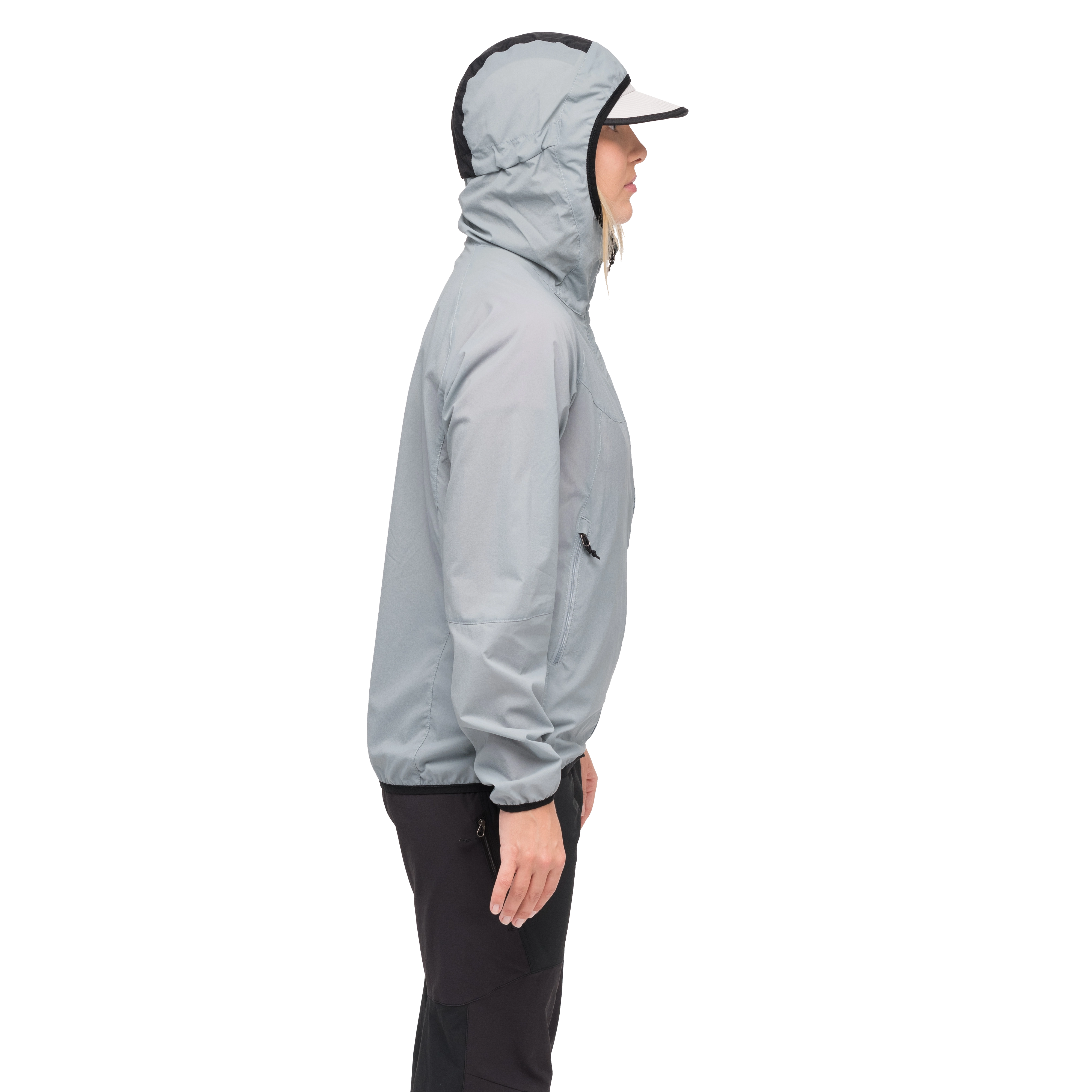 Vaagaa Windbreaker Jacket Women Husky Blue