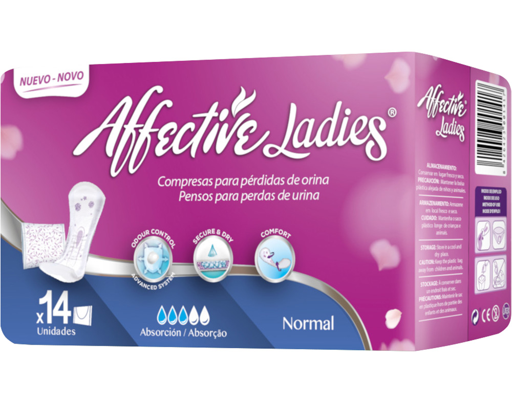 PENSO AFFECTIVE INCONTINÊNCIA LADIES NORMAL 14UN