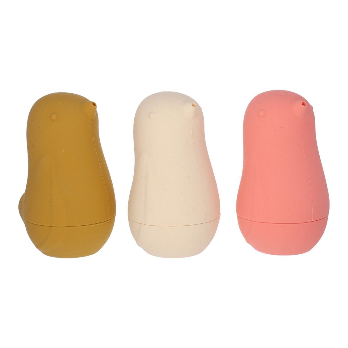 Jeu de bain en silicone 3 oiseaux