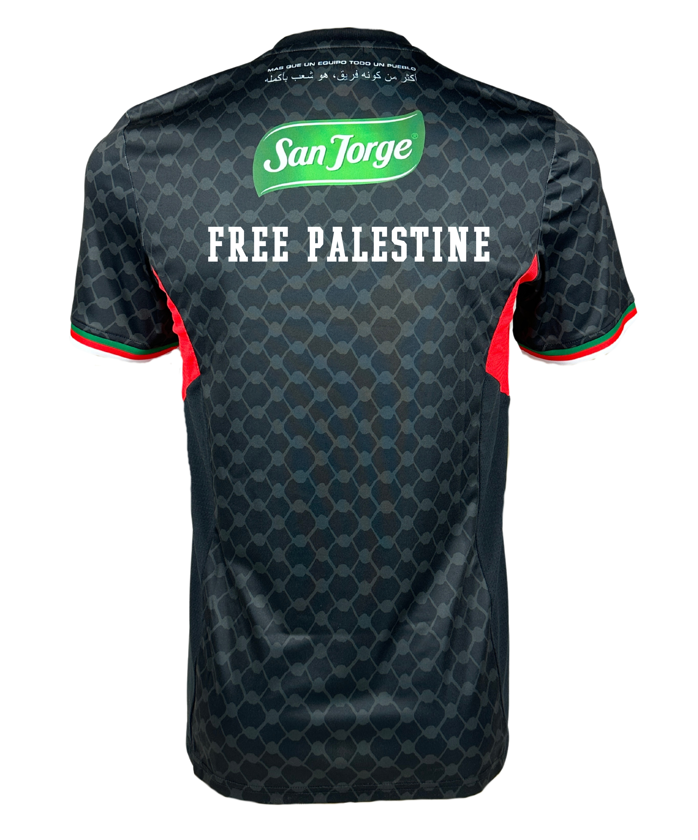 Palestino Uitshirt 2024   Bedrukking Free Palestine - Voetbalshirt Chi