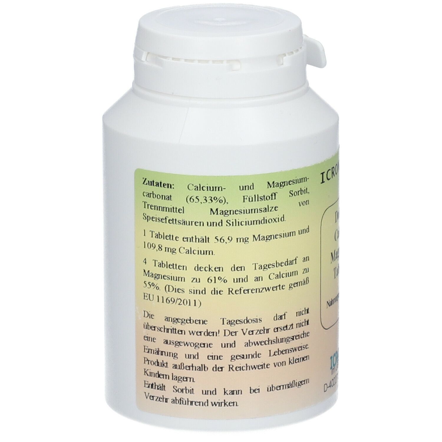 ICRON-Vital® Dolomit Calcium-Magnesium Tabletten