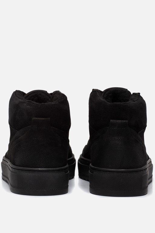 Vertice Veterschoenen zwart Nubuck
